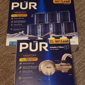Pur water filter system and filters